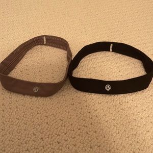 Lululemon Grip Headbands - Nude and Black